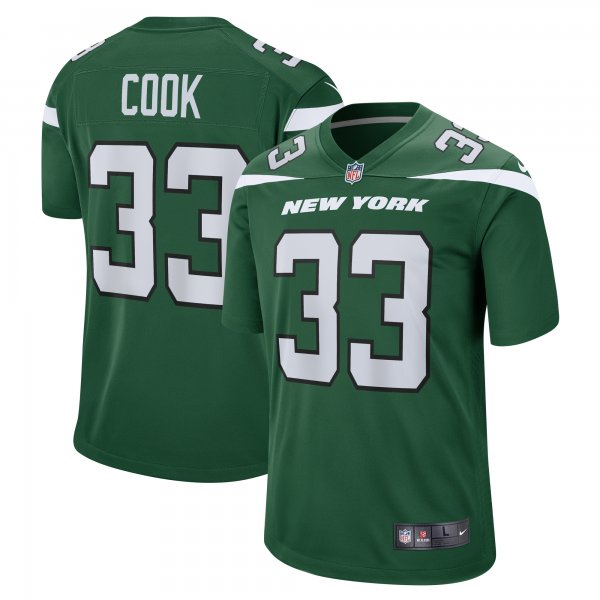 Men's New York Jets Dalvin Cook Nike Gotham Green Game Player Jersey