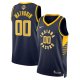 Men's Unisex Indiana Pacers #0 Bennedict Mathurin Nike Navy 2025 NBA Finals Swingman Icon Edition Jersey