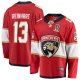 Men's #13 Sam Reinhart Florida Panthers 2025 Stanley Cup Champions Breakaway Red Jersey