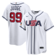 Men's USA Baseball Aaron Judge Nike White 2026 World Baseball Classic Home Stadium Jersey