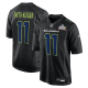 Men's Seattle Seahawks Jaxon Smith-Njigba Nike Black Super Bowl LX Patch Carbon Fashion Game Jersey
