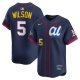 Men's American League #5 Jacob Wilson Nike Navy 2025 All-Star Edition Limited Player Jersey
