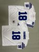 Men's Indianapolis Colts #18 Peyton Manning White Mitchell & Ness Jersey