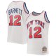 Men's New York Knicks Dick Barnett Mitchell & Ness White 1969/70 Hardwood Classics Swingman Jersey