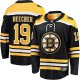 Men's Boston Bruins John Beecher Fanatics Black Home Premier Breakaway Player Jersey