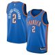 Youth #2 Shai Gilgeous-Alexander Oklahoma City Thunder Nike Swingman Icon Edition Blue Jersey