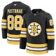 Men's Boston Bruins #88 David Pastrnak Black Home Premium Player Jersey