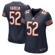 Women's Chicago Bears Khalid Kareem Nike  Navy Team Game Jersey