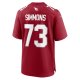 Men's Arizona Cardinals Lachavious Simmons Nike  Cardinal Team Game Jersey