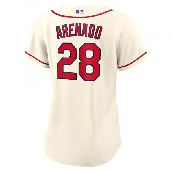 Women's St. Louis Cardinals Nolan Arenado Nike Cream Alternate Replica Player Jersey
