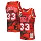Men's Miami Heat Alonzo Mourning Mitchell & Ness Red 1996/97 Hardwood Classics Lunar New Year Swingman Jersey