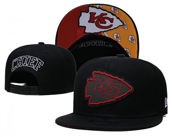 Kansas City Chiefs Black Cap