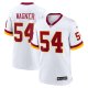 Men's #54 Bobby Wagner Washington Commanders Nike Game Super Bowl Era White Jersey