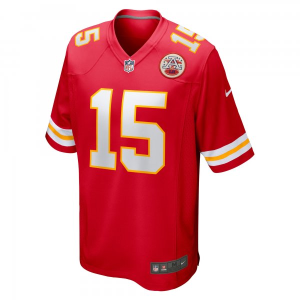 Men's Kansas City Chiefs Patrick Mahomes Nike Red Game Jersey