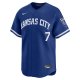 Men's Kansas City Royals Bobby Witt Jr. Nike Royal Alternate Limited Player Jersey