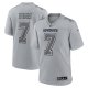 Men's Dallas Cowboys #7 Trevon Diggs Nike Gray Atmosphere Fashion Game Jersey