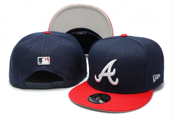Atlanta Braves Blue and Red Cap