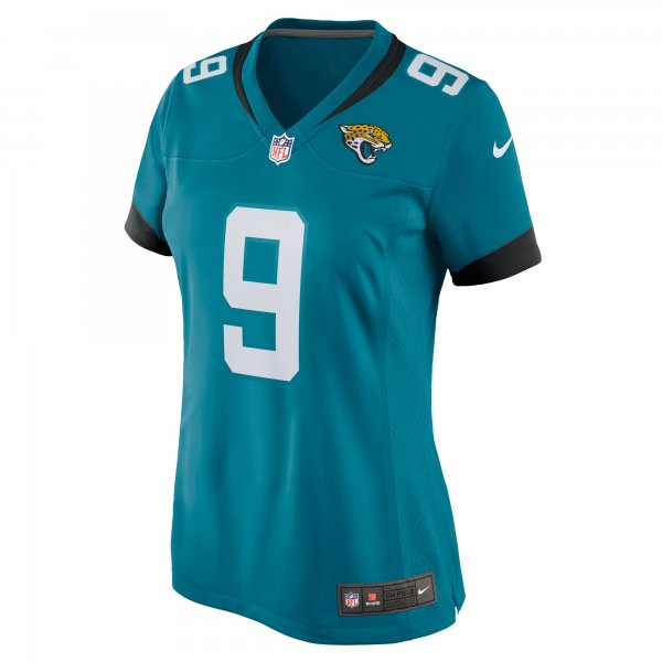 Women's Jacksonville Jaguars Logan Cooke Nike Teal Nike Game Jersey