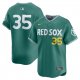 Men's Boston Red Sox #35 Garrett Crochet Nike Green 2025 City Connect Player Jersey