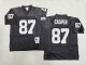 Men's Las Vegas Raiders #87 Dave Casper Black Mitchell & Ness Jersey