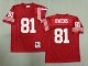 Men's #81 Terrell Owens San Francisco 49ers Red Jersey