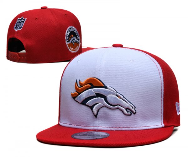 Denver Broncos White and Red Cap