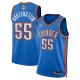 Men's Unisex Oklahoma City Thunder #55 Isaiah Hartenstein Nike Blue 2025 NBA Finals Swingman Jersey - Icon Edition