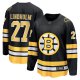 Men's Boston Bruins #27 Hampus Lindholm Black Home Breakaway Player Jersey