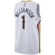 Men's New Orleans Pelicans Zion Williamson Nike White 2019/2020 Swingman Jersey - Association Edition