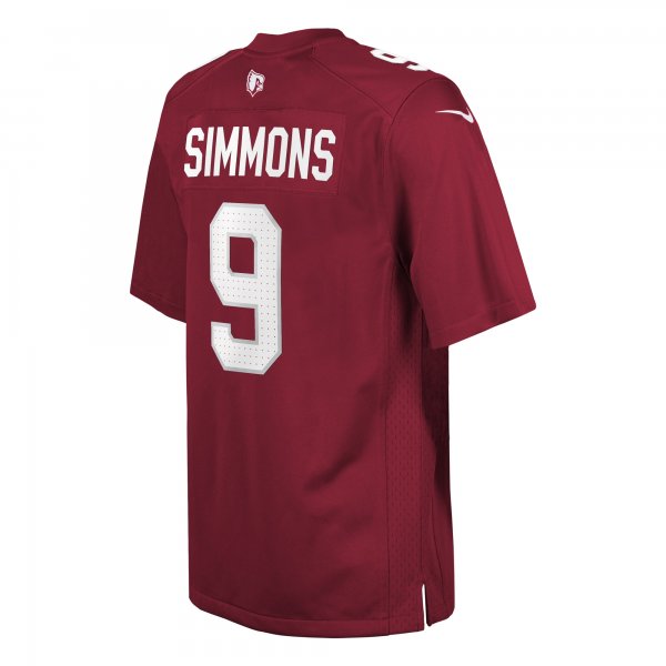 Youth Arizona Cardinals Isaiah Simmons Nike Cardinal Game Jersey
