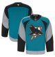 Men's San Jose Sharks Teal Alternate Authentic Pro Jersey