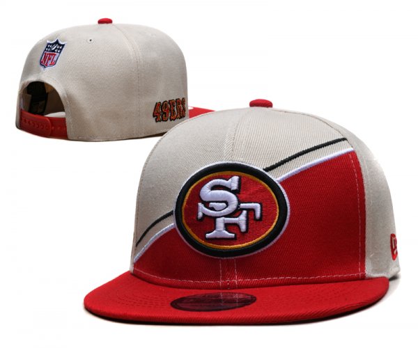 San Francisco 49ers Red and Gray Cap