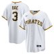 Men's #3 Ji-Hwan Bae Pittsburgh Pirates Nike Player White Jersey