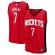 Men's Houston Rockets #7 Kevin Durant Fanatics Red Fast Break Player Icon Edition Jersey