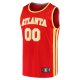 Youth Atlanta Hawks  Fanatics Red Fast Break Custom Jersey - Icon Edition