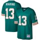 Men's Miami Dolphins Dan Marino Mitchell & Ness Aqua Big & Tall 1984 Retired Player Replica Jersey