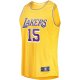Youth Los Angeles Lakers Austin Reaves Fanatics Gold Fast Break Player Jersey - Icon Edition