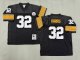 Men's Pittsburgh Steelers #32 Franco Harris Black Jersey