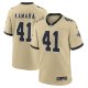 Men's New Orleans Saints #41 Alvin Kamara Nike Gold Gameday Golds Alternate Game Player Jersey