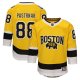 Youth Boston Bruins #88 David Pastrnak Outerstuff Gold 2026 NHL Stadium Series Premier Jersey