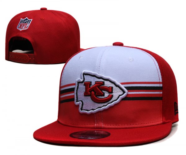Kansas City Chiefs Red and White Cap