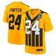 Youth Pittsburgh Steelers #24 Joey Porter Jr. Nike Gold Alternate 1933 Throwback Game Jersey