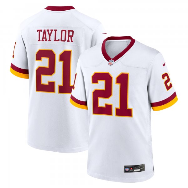 Men's #21 Sean Taylor Washington Commanders Nike Game Super Bowl Era White Jersey