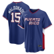 Men's Puerto Rico Baseball Martin Maldonado Nike Royal 2026 World Baseball Classic Road Stadium Jersey