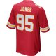 Men's Kansas City Chiefs Chris Jones Nike Red Game Jersey