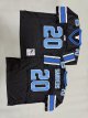 Men's Detroit Lions #20 Barry Sanders Black Mitchell & Ness Jersey