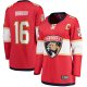 Women's #16 Aleksander Barkov Florida Panthers Captain Patch Home Breakaway Player Red Jersey