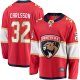 Men's Florida Panthers Lucas Carlsson Fanatics Red Home Breakaway Player Jersey