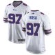 Men's Nike #97 Joey Bosa White Buffalo Bills Game Player Jersey
