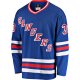 Men's New York Rangers Glenn Healy Fanatics Blue Premier Breakaway Retired Player Jersey